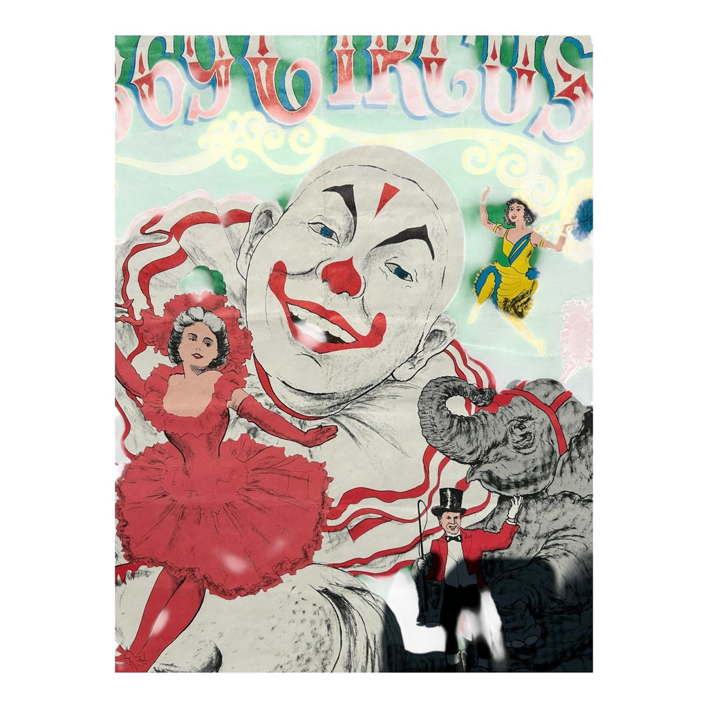 Vintage 1869 Circus Poster from San Diego Celebration in 1969