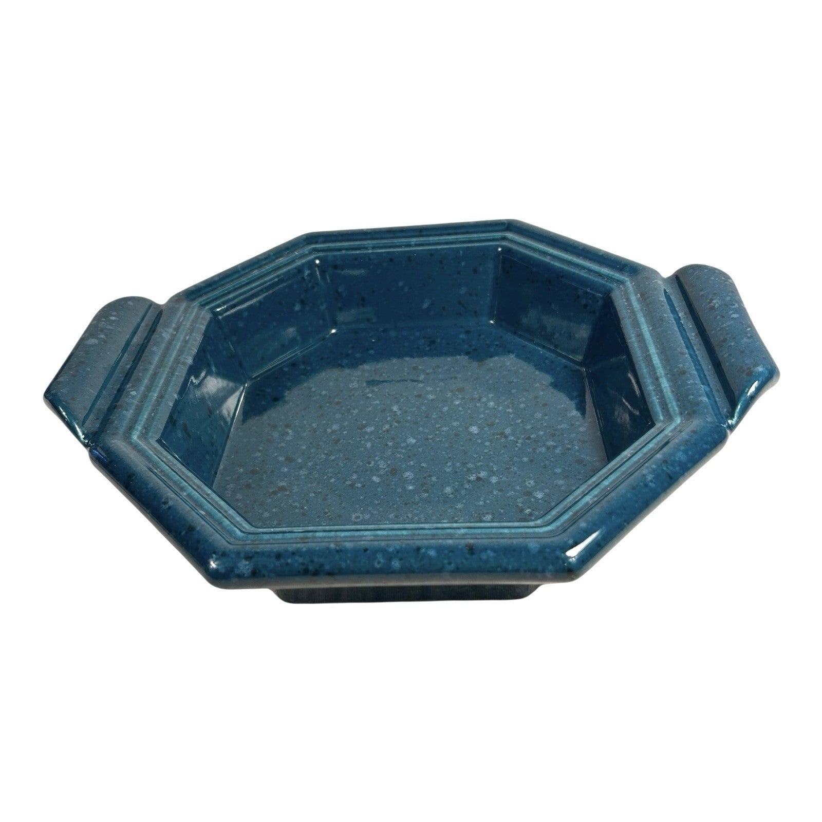 Vintage Julie Tyrone Larson Octagon Serving Dish Bowl