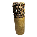 Antique Hand Carved Soapstone Chinese Dragon Chop Seal