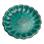 Vintage Gustavsberg Argenta Pottery Dish - Swedish American Line