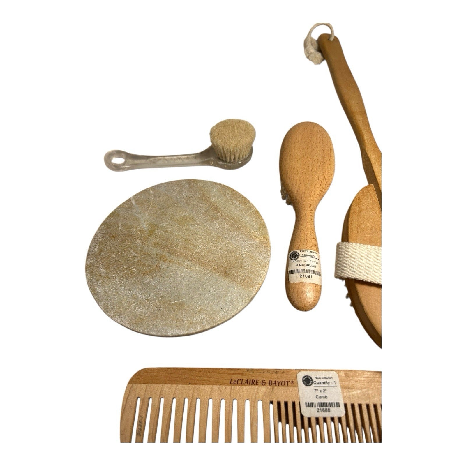 Vintage Bath & Hair Brushes Owned by Martha Stewart at Turkey Hill Kitchen