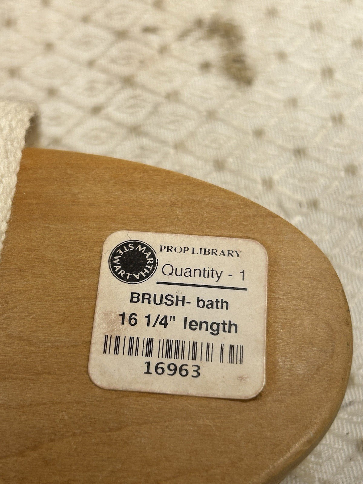 Vintage Bath & Hair Brushes Owned by Martha Stewart at Turkey Hill Kitchen