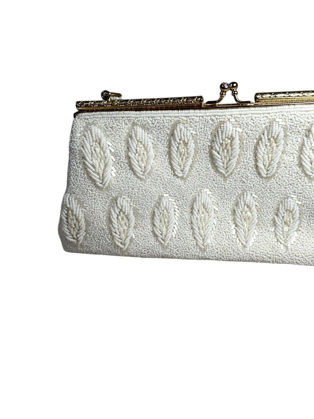 Vintage Freeport Hong Kong Beaded Clutch Purse