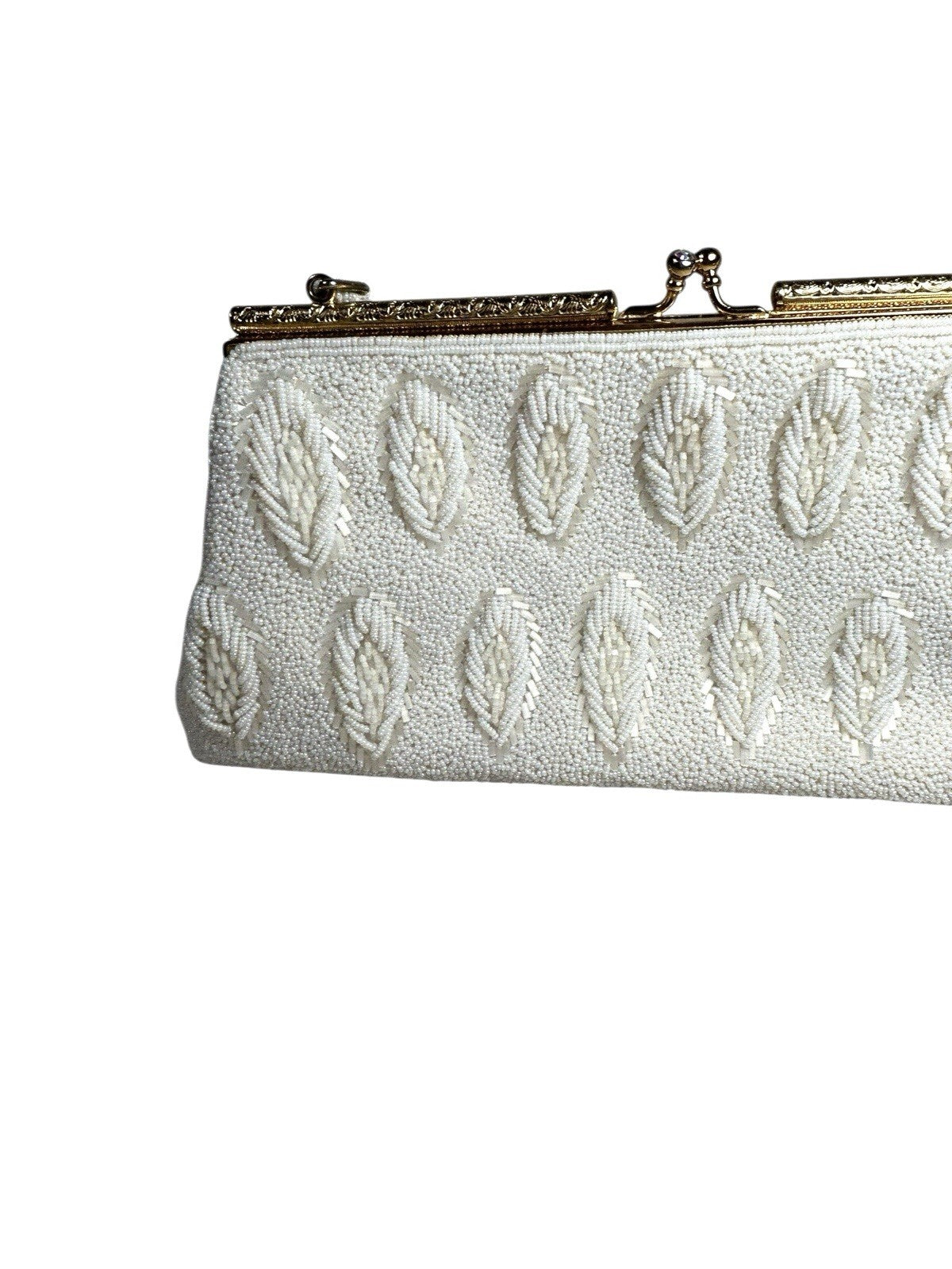 Vintage Freeport Hong Kong Beaded Clutch Purse