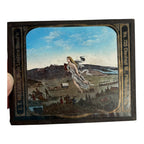 Antique Methodist Missionary Magic Lantern Biblical Slides with Case