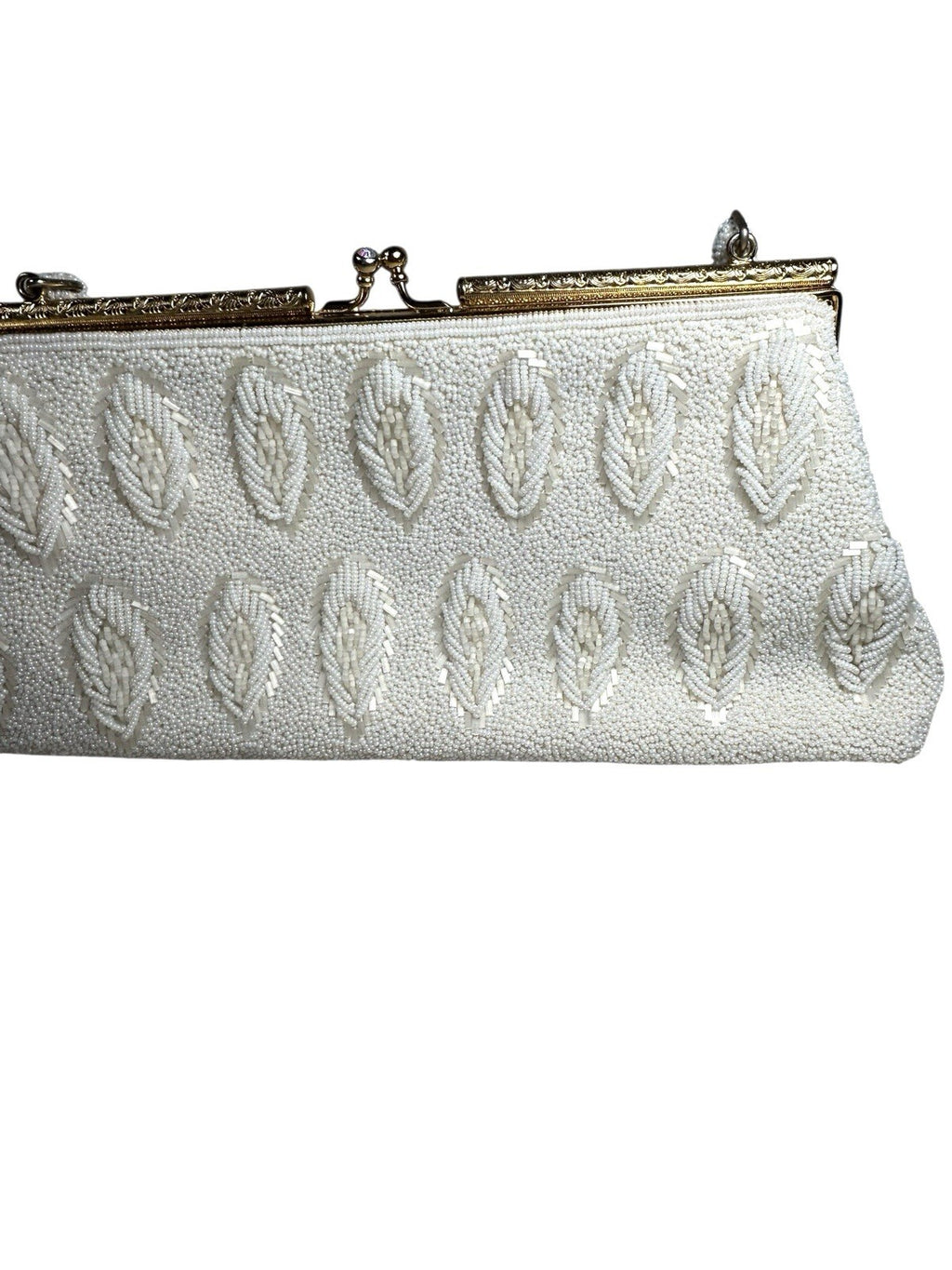 Vintage Freeport Hong Kong Beaded Clutch Purse
