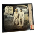 Antique Methodist Missionary Magic Lantern Biblical Slides with Case