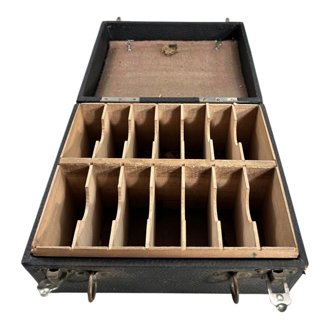 Antique Methodist Missionary Magic Lantern Biblical Slides with Case
