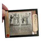 Antique Methodist Missionary Magic Lantern Biblical Slides with Case