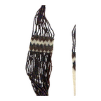 Vintage Southwestern Native American Beaded Necklace - Dancer Pattern