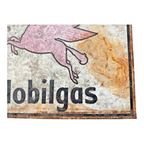 Antique Original Mobilgas Pegasus Gasoline Advertising Trade Sign