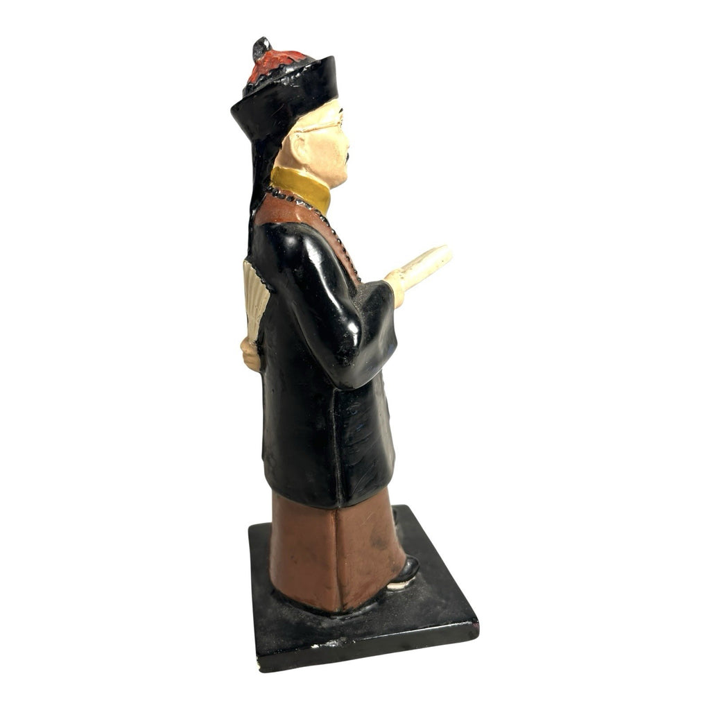 Antique Chinese Shiwan Ceramic Scholar Figure