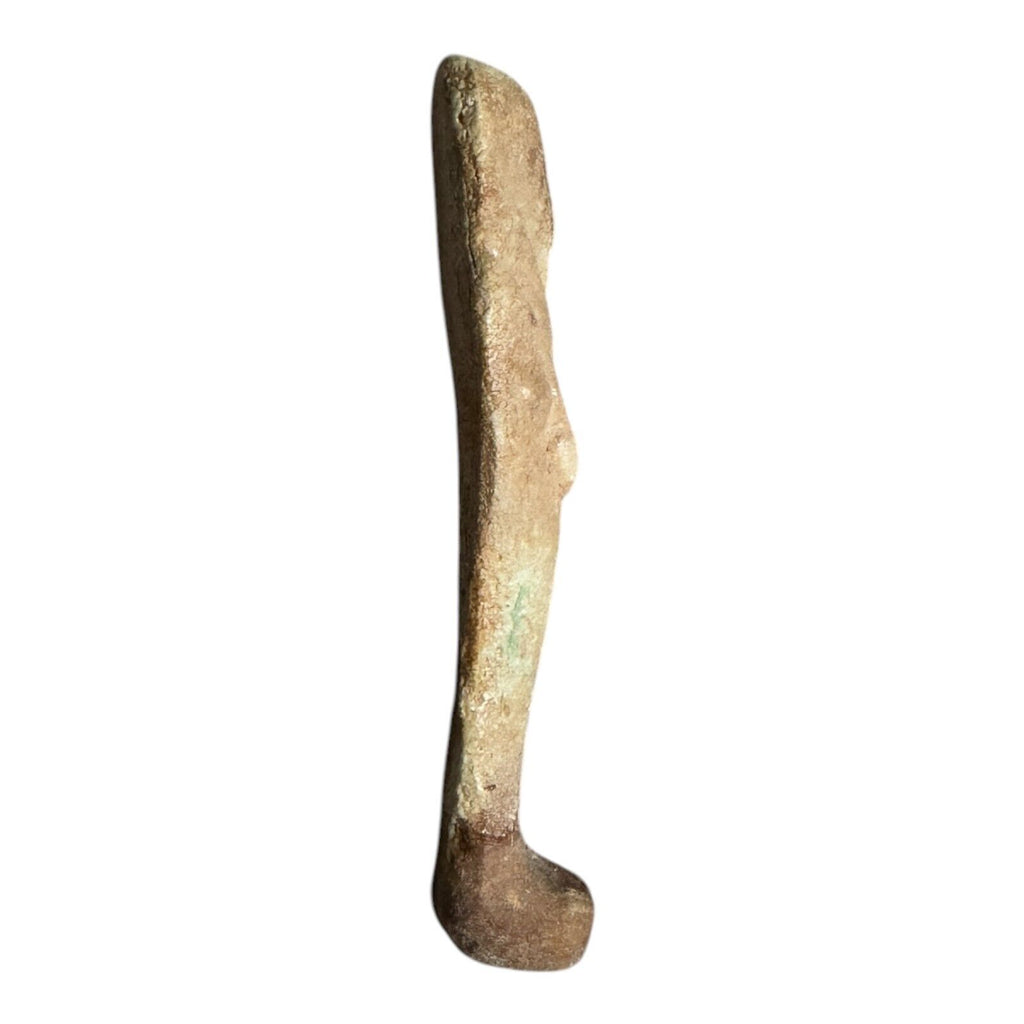 Ancient Egyptian Faience Ushabti Shabti Figure – Glazed Burial Artifact
