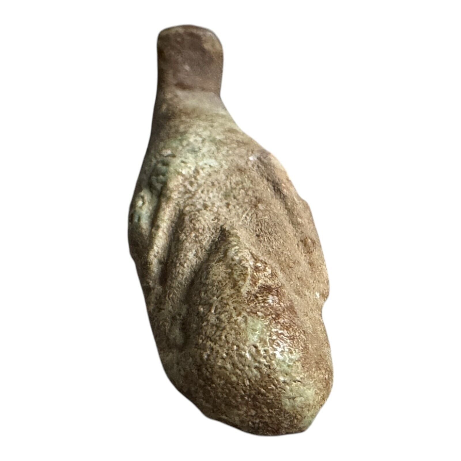 Ancient Egyptian Faience Ushabti Shabti Figure – Glazed Burial Artifact