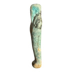 Ancient Egyptian Faience Ushabti Shabti Figure – Glazed Burial Artifact
