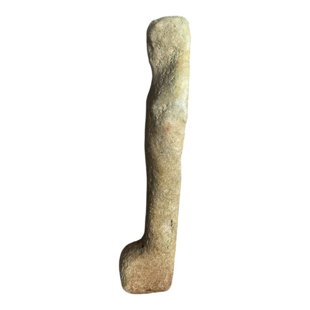 Ancient Egyptian Style Ushabti Figure Carved Stone Faience Shabti Statue