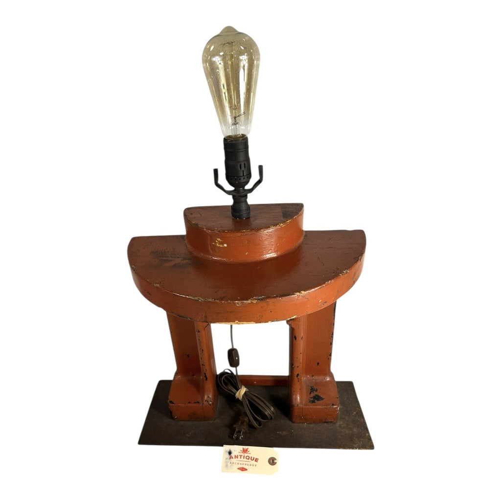 Antique Steam Punk Foundry Mold Lamp -  Owned by Mike Wolfe American Pickers