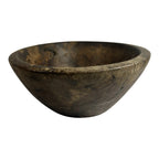 Antique Primitive Hand Carved Folk Art Wooden Dough Bowl