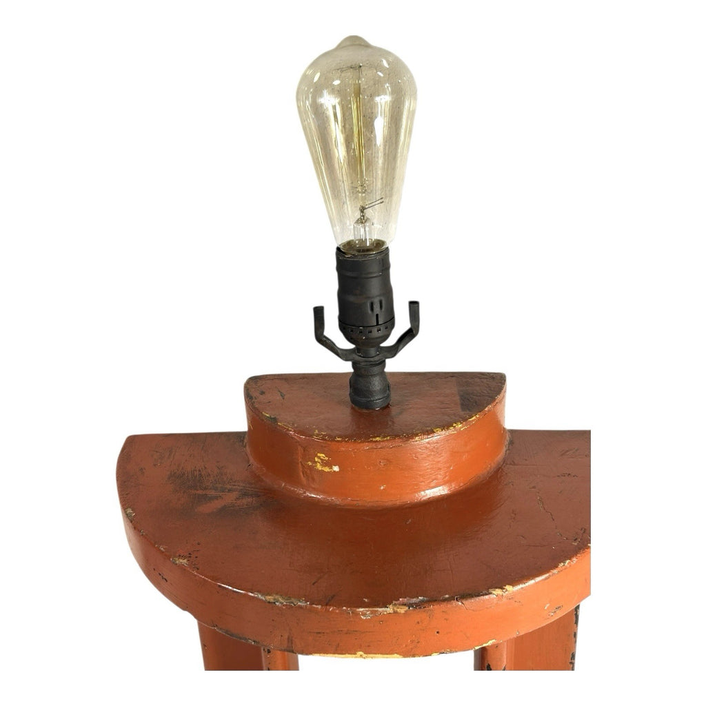 Antique Steam Punk Foundry Mold Lamp -  Owned by Mike Wolfe American Pickers