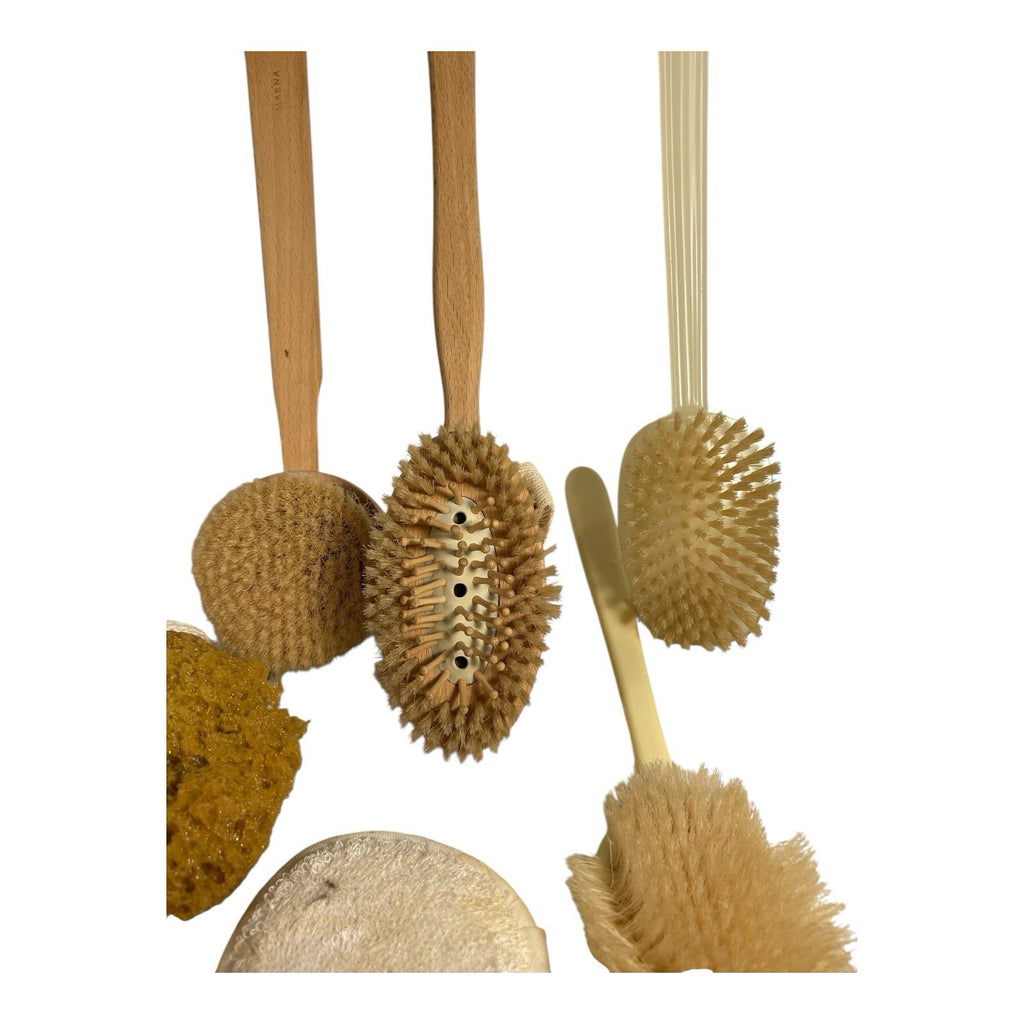 Vintage Bath Brushes Owned by Martha Stewart at Turkey Hill Kitchen