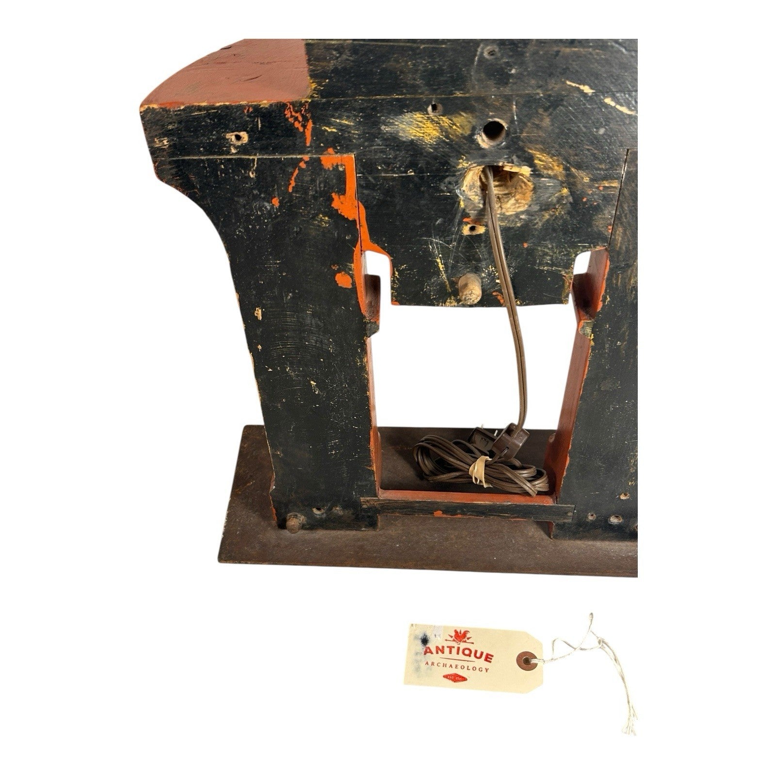Antique Steam Punk Foundry Mold Lamp -  Owned by Mike Wolfe American Pickers