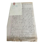 Antique Political Signatures Letters Documents William Brown McKinley US Senator