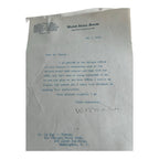 Antique Political Signatures Letters Documents William Brown McKinley US Senator