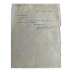Antique Political Signatures Letters Documents William Brown McKinley US Senator