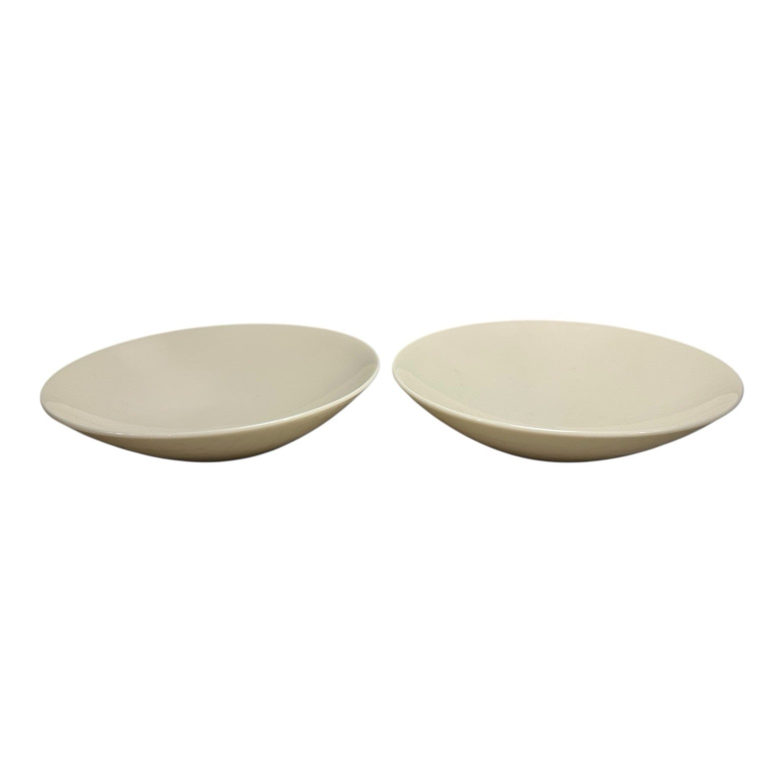Vintage Eva Zeisel Museum White Castleton China Dessert Bowls - Set of Two