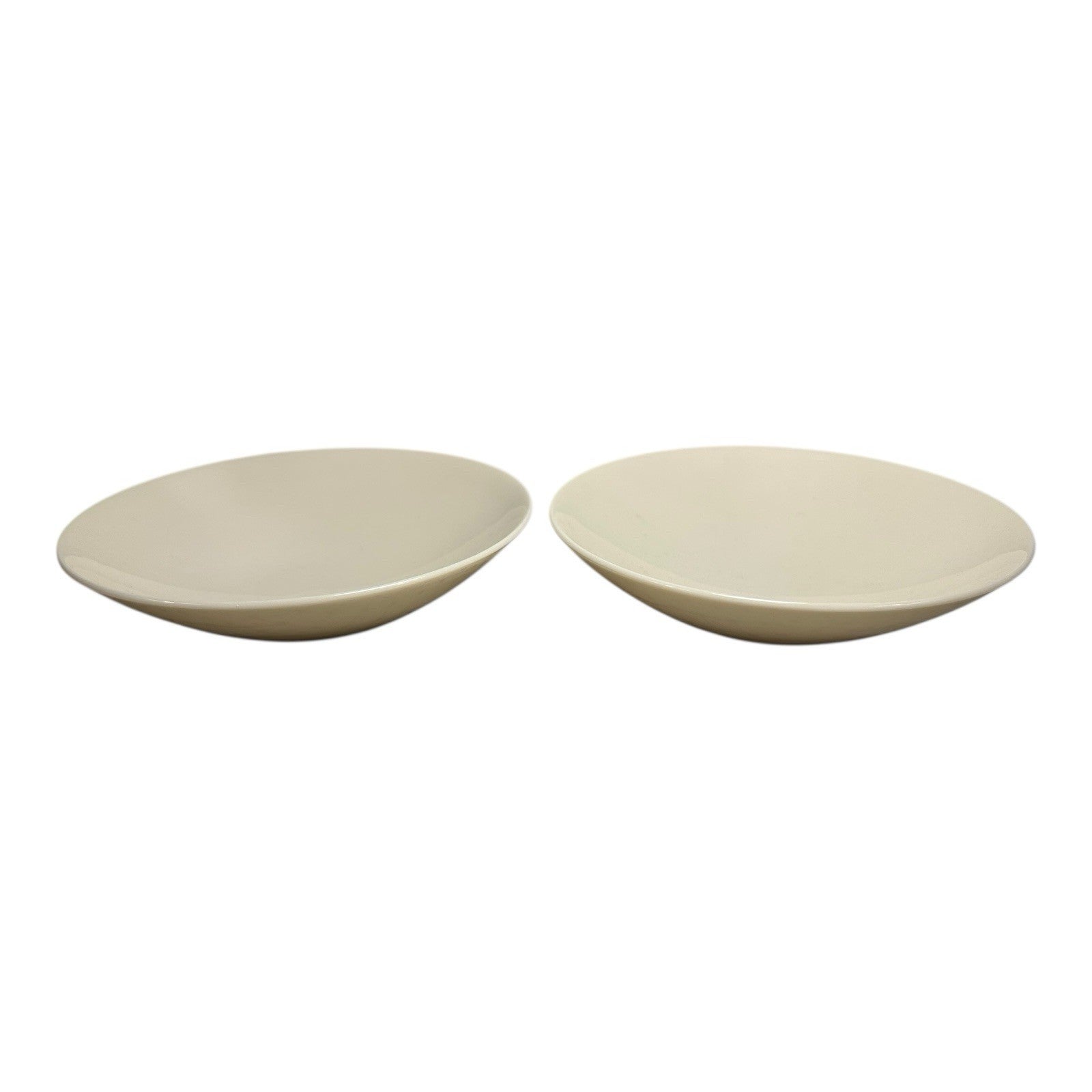 Vintage Eva Zeisel Museum White Castleton China Dessert Bowls - Set of Two