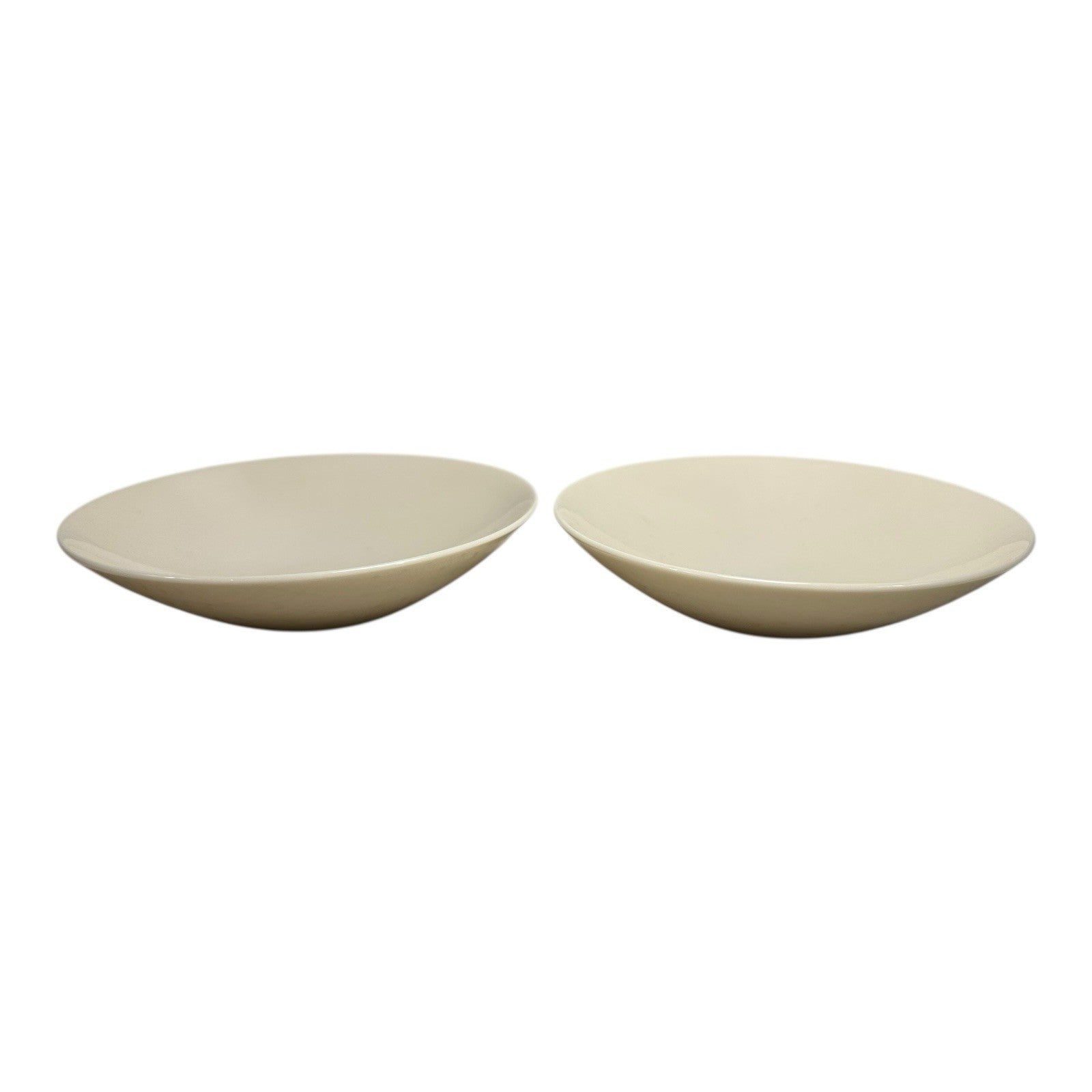 Vintage Eva Zeisel Museum White Castleton China Dessert Bowls - Set of Two