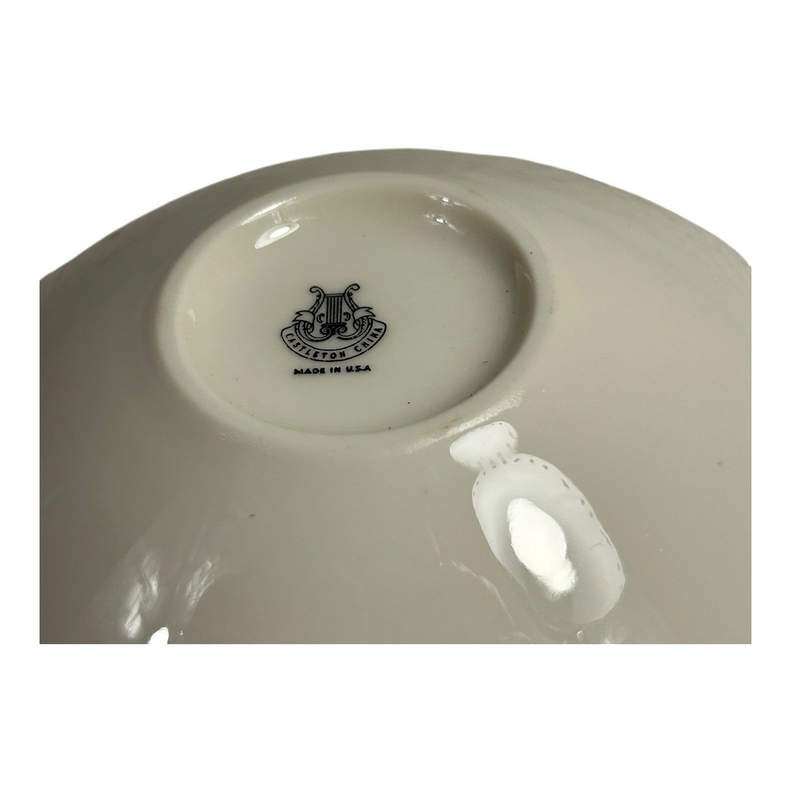 Vintage Eva Zeisel Museum White Castleton China Dessert Bowls - Set of Two