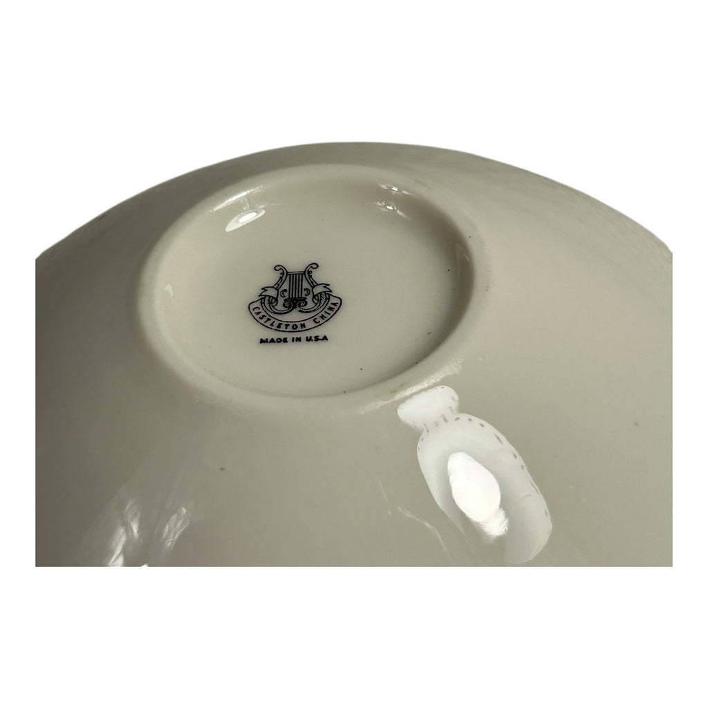 Vintage Eva Zeisel Museum White Castleton China Dessert Bowls - Set of Two