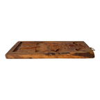 Antique Springerle Folk Art Figural Hand-Carved Wooden Cookie Mold