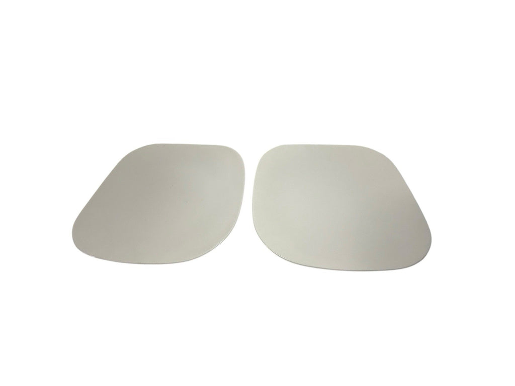 Vintage Eva Zeisel Museum White Castleton China Square Lunch Plates - Set of Two
