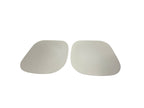 Vintage Eva Zeisel Museum White Castleton China Square Lunch Plates - Set of Two
