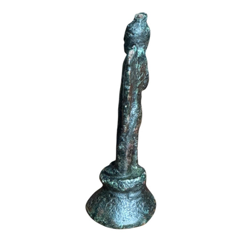 Ancient Roman Bronze Idol Statue Figure Sculpture