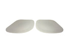 Vintage Eva Zeisel Museum White Castleton China Square Lunch Plates - Set of Two