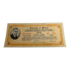 Antique County of Gloucester Township of Monroe 5 Dollar Depression Scrip 1933
