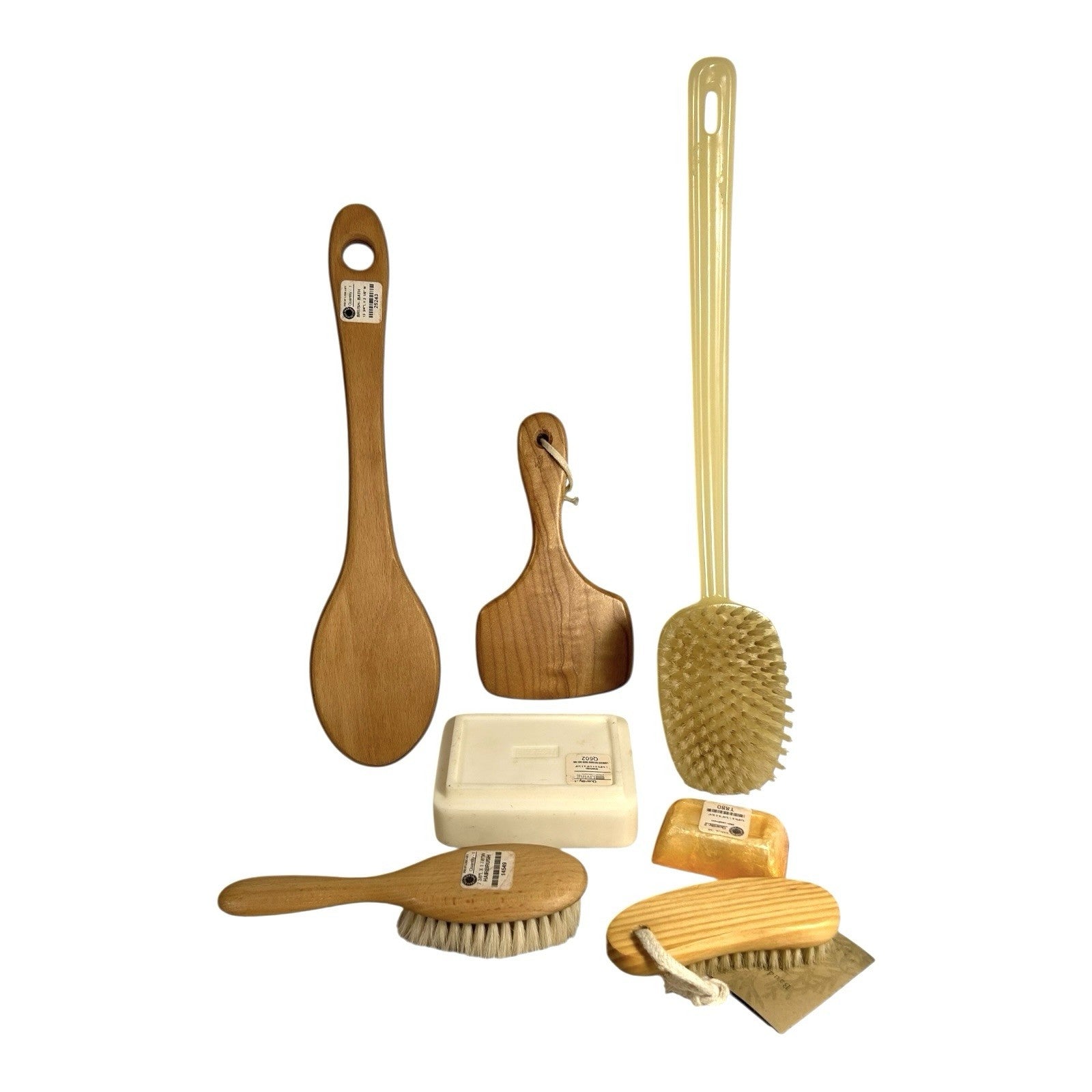 Vintage Set of 7 Pieces of Bath Accessories Owned by Martha Stewart Turkey Hill