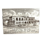 Antique Wedgwood 1914 Calendar Advertising Tile Commonwealth Dock