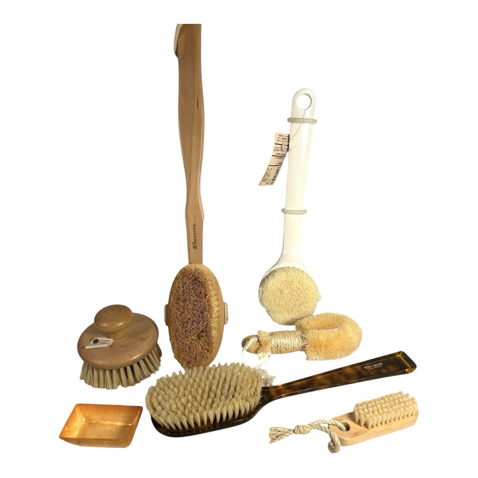 Vintage Set of 7 Pieces of Bath Accessories Owned by Martha Stewart Turkey Hill