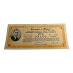 Antique County of Gloucester Township of Monroe 5 Dollar Depression Scrip 1933