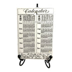 Antique Wedgwood 1914 Calendar Advertising Tile Commonwealth Dock