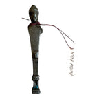 Ancient Roman Bronze Herm Figure Sculpture,  Ca. 1st-4th Century AD