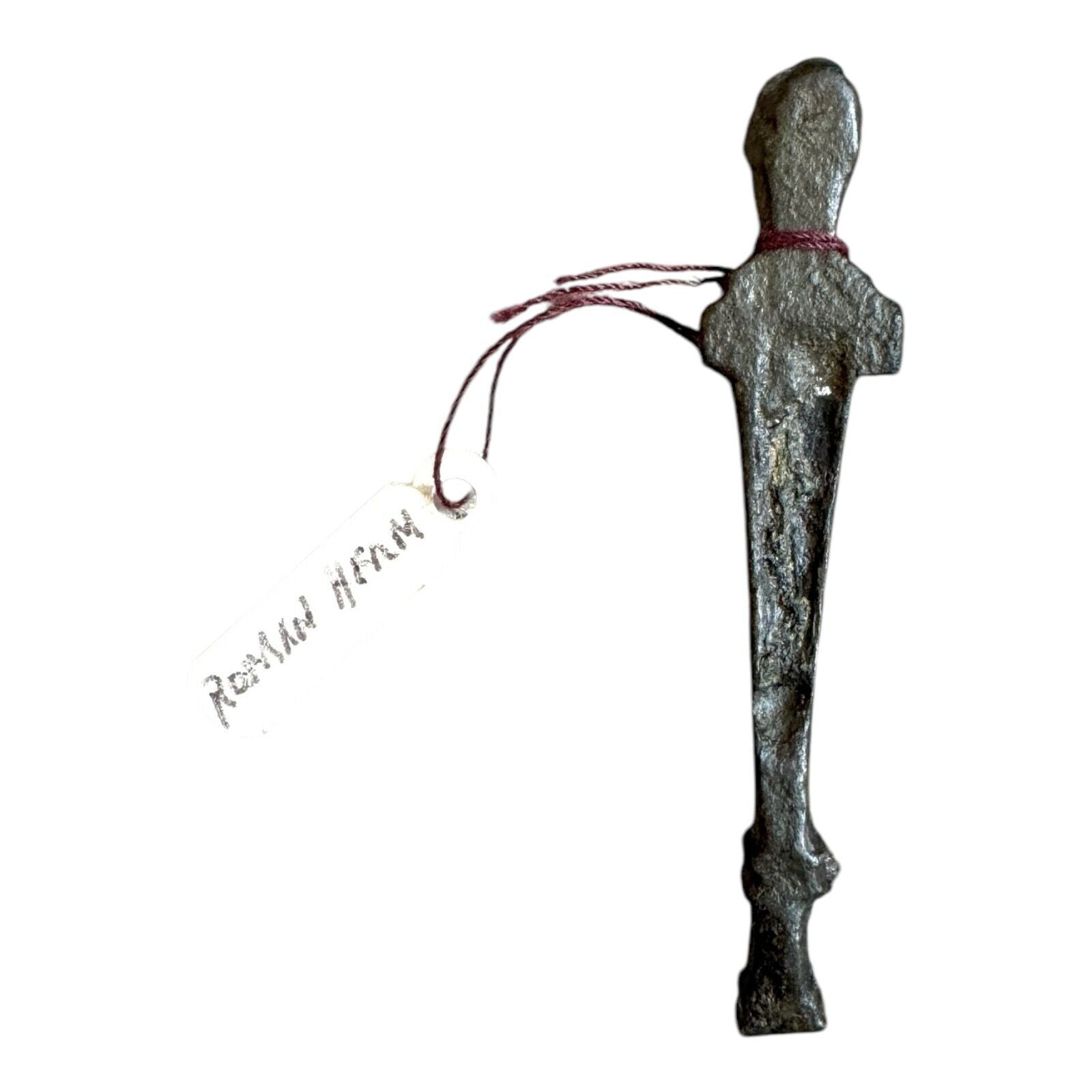 Ancient Roman Bronze Herm Figure Sculpture,  Ca. 1st-4th Century AD