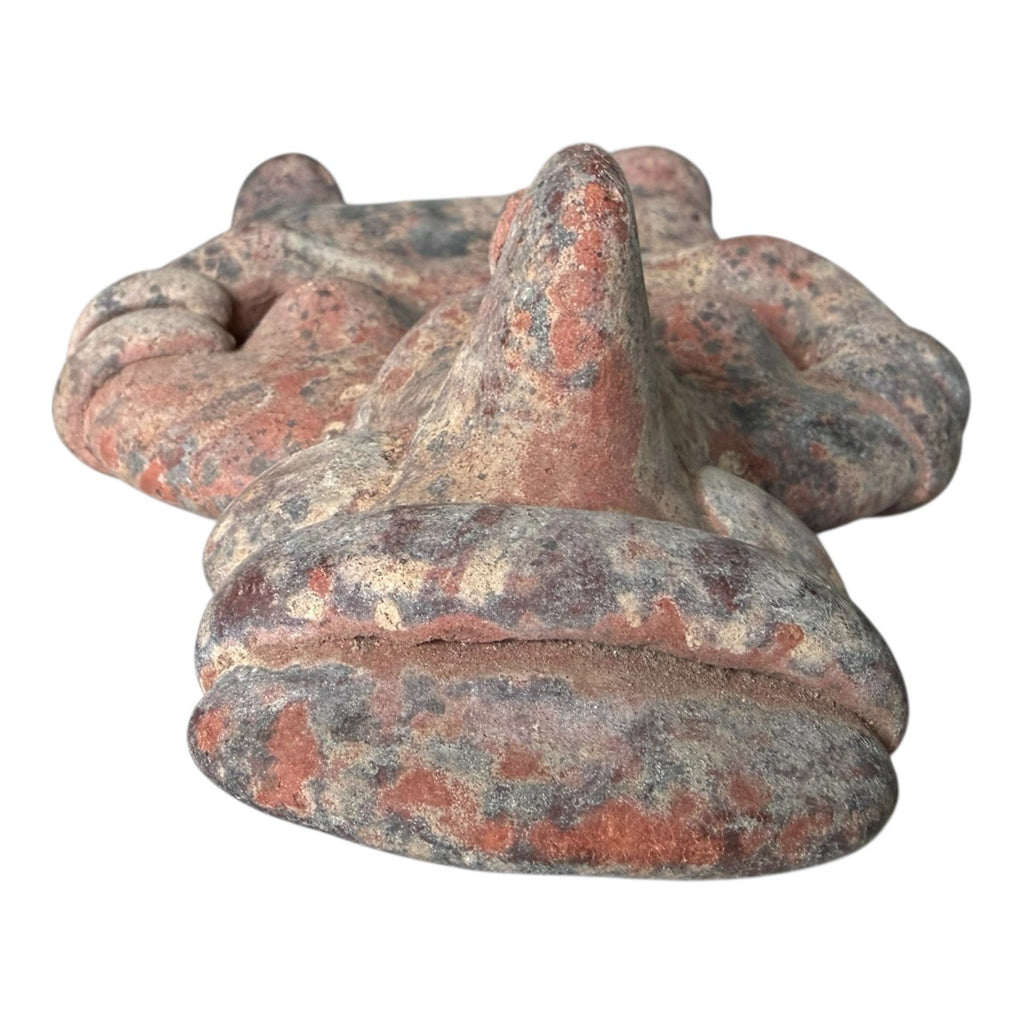 Antique Pre-Columbian Nayarit Standing Female Votive Figure Sculpture