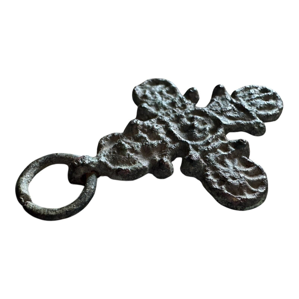 Ancient Byzantine Empire Bronze Christian Cross Pendant - Christian Artifact