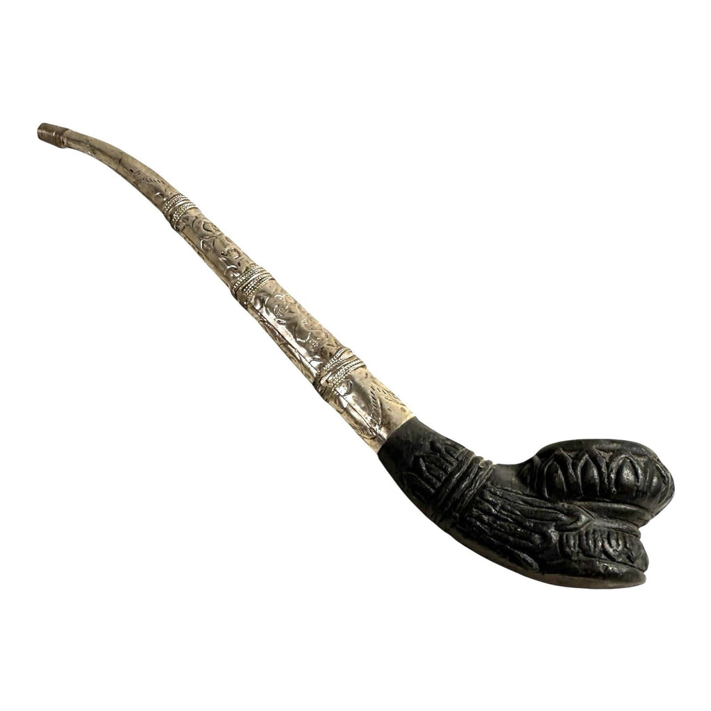 Antique Chinese Clay Pipe