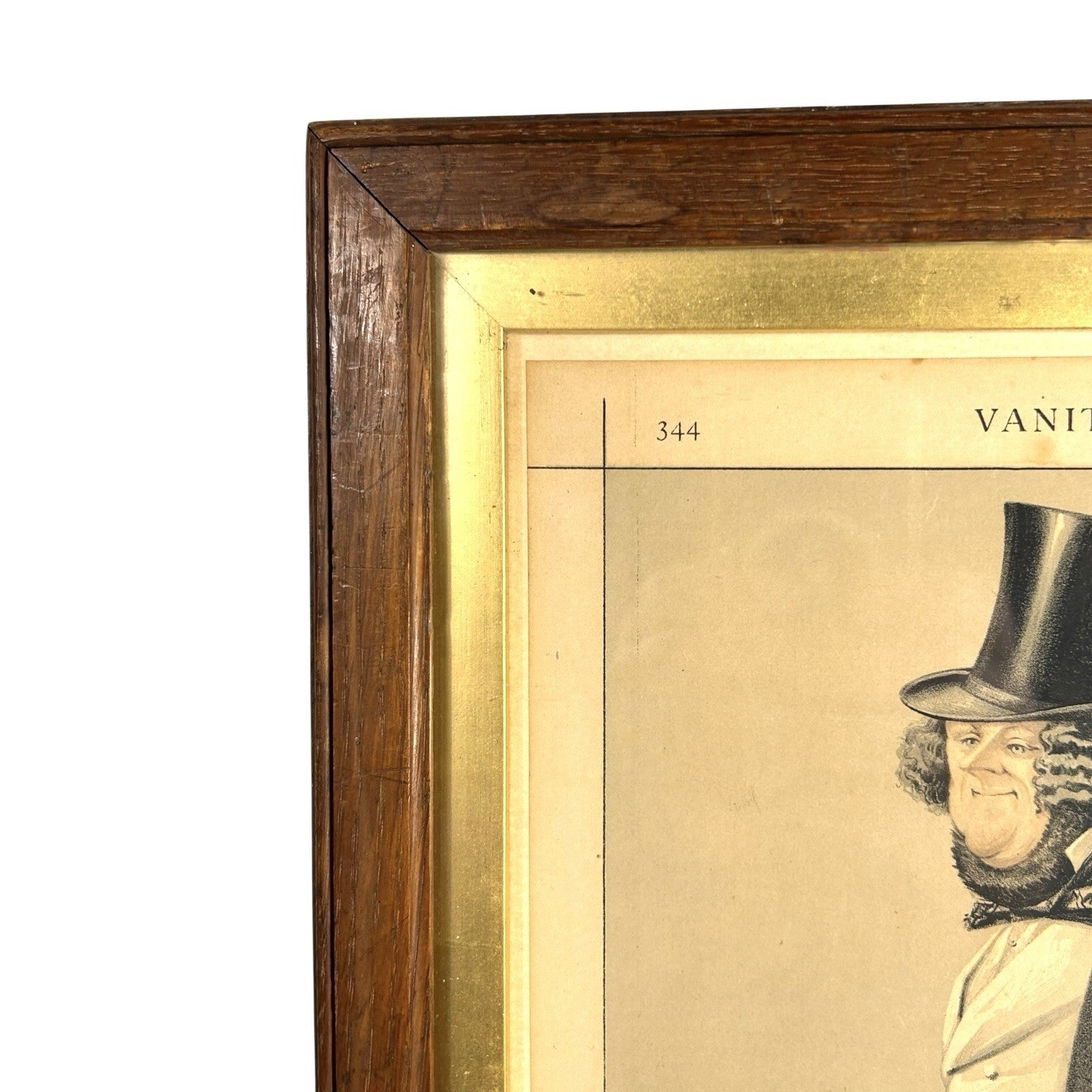 Antique Chromolithograph Caricature Print Entitled Property Showing William Ward